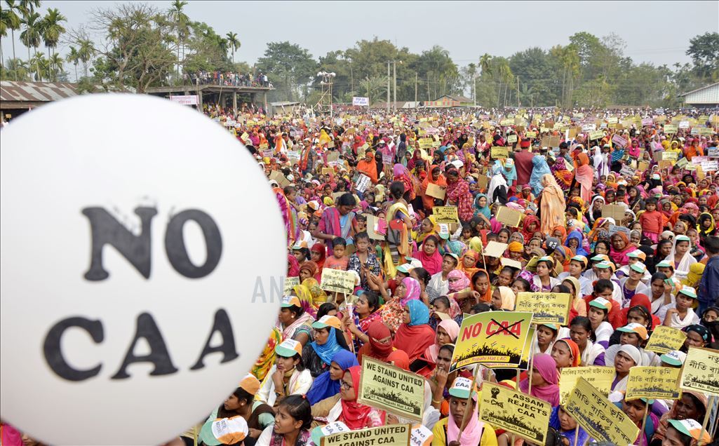 Protest against CAA in India