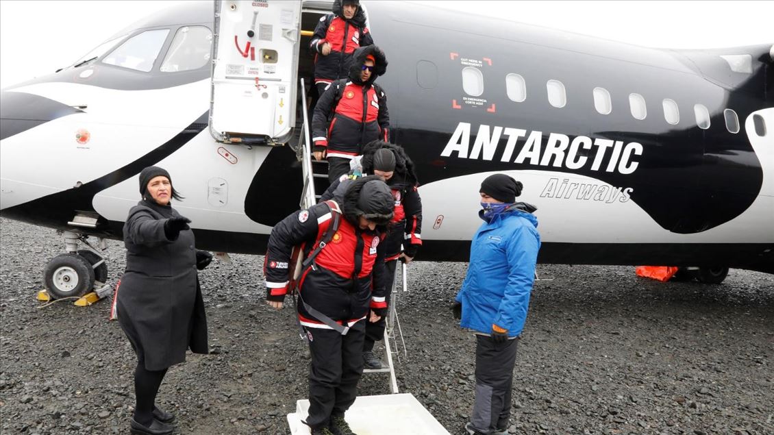 A team of Turkish scientists arrived in Antarctica for the 4th polar expedition