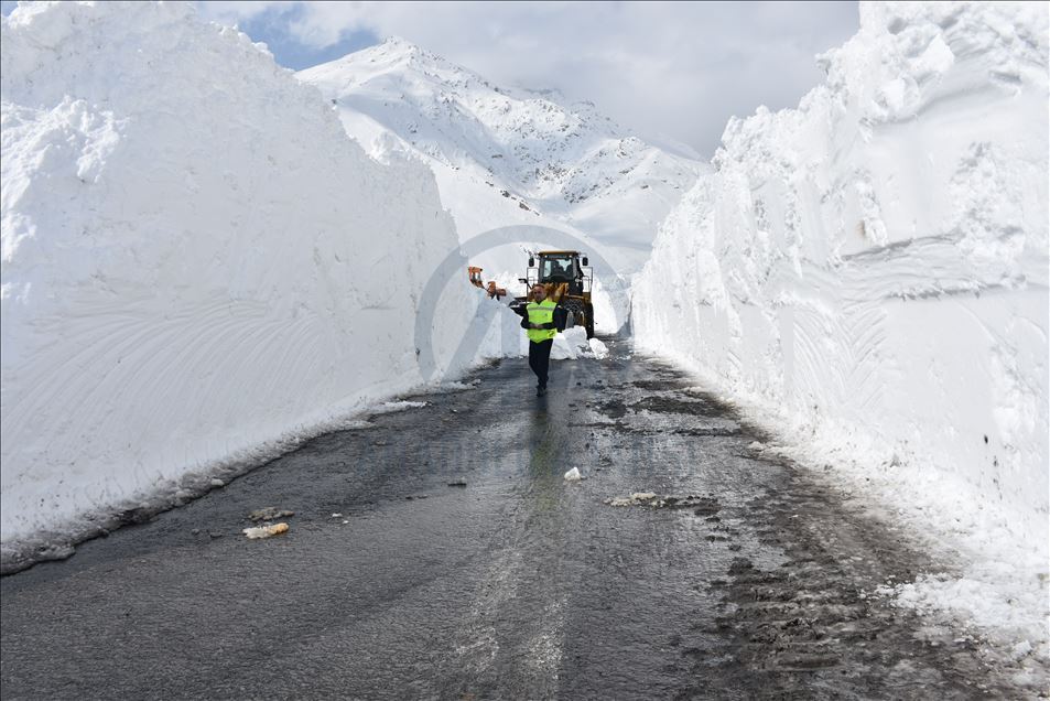 Hakkari-Şırnak kara yolu çığ nedeniyle kapandı