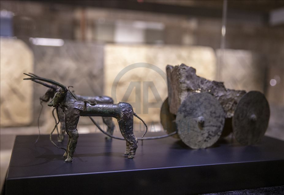 Geri kazandırılan kültür varlıkları Anadolu Medeniyetleri Müzesi'nde