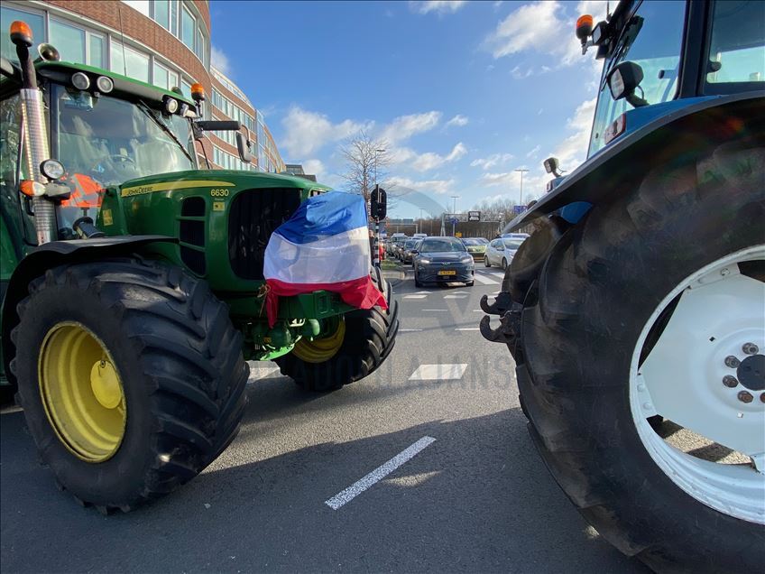 هولندا.. مزارعون يتظاهرون ضد سياسات الحكومة
