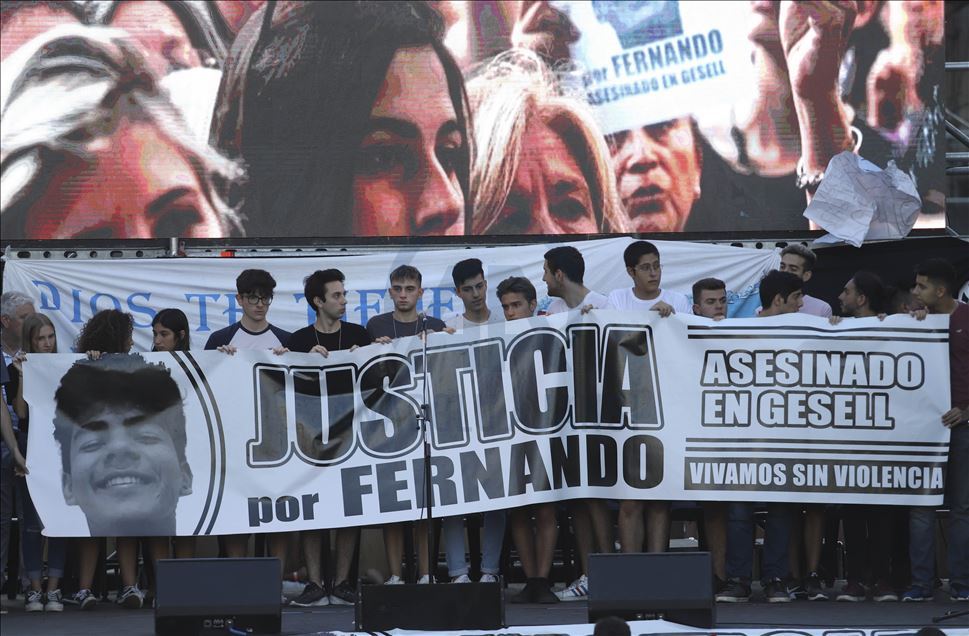 Demonstration in Argentina demand justice for murdered youth