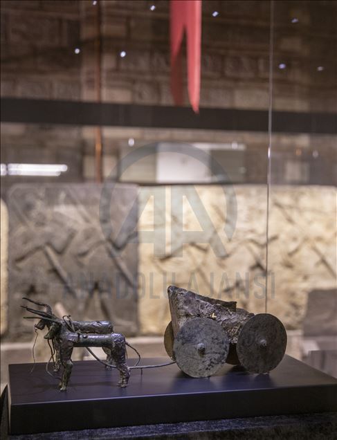 Brought back artifacts hosted in Museum of Anatolian Civilizations