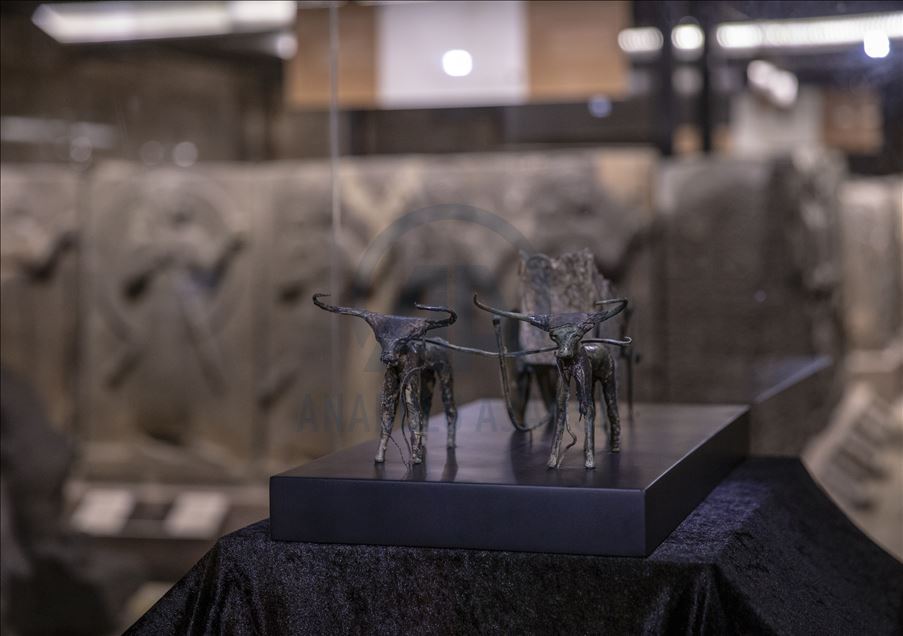 Geri kazandırılan kültür varlıkları Anadolu Medeniyetleri Müzesi'nde