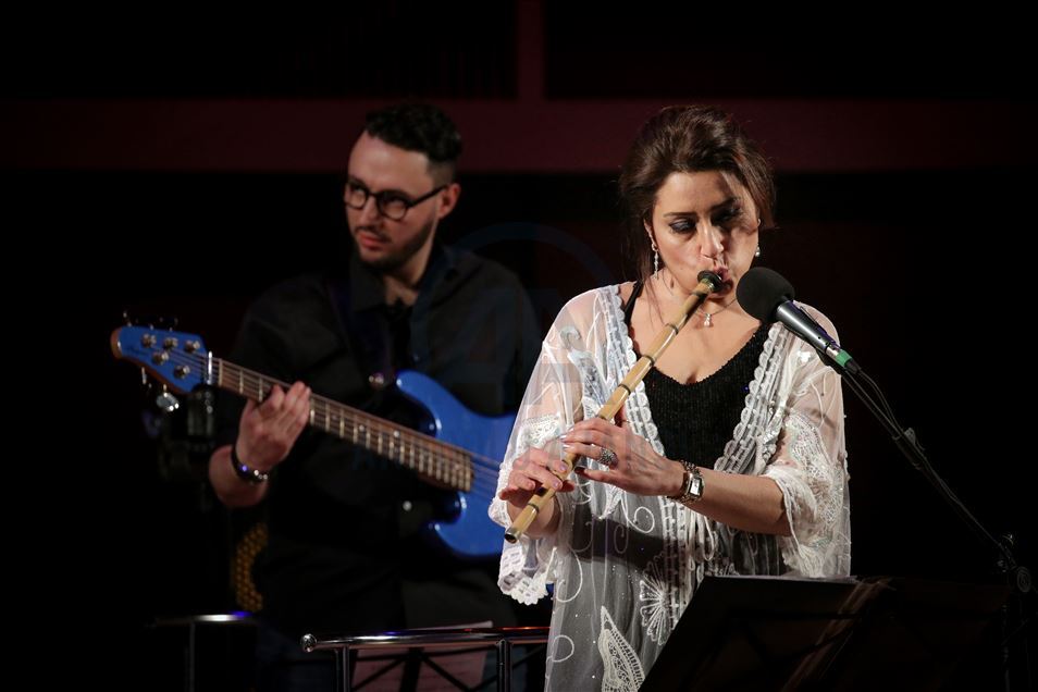 Tiflis'te düzenlenen "Anadolu Ezgileriyle/Ney in Ethno Jazz" konserine yoğun ilgi