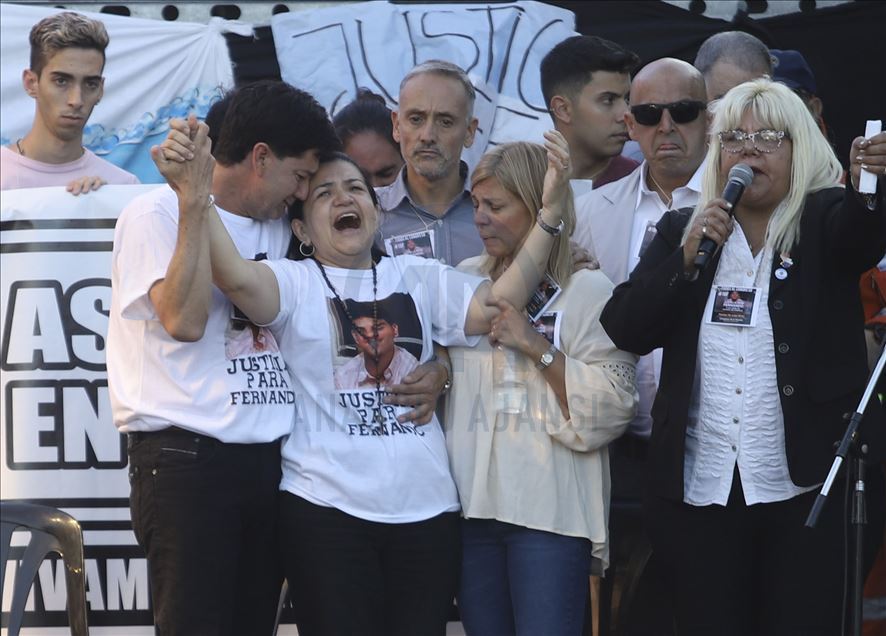 Demonstration in Argentina demand justice for murdered youth