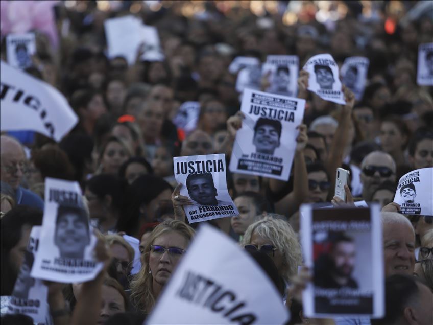 Demonstration in Argentina demand justice for murdered youth