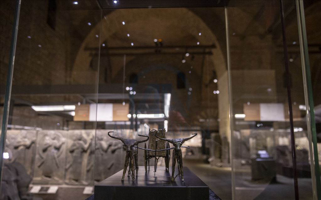 Brought back artifacts hosted in Museum of Anatolian Civilizations