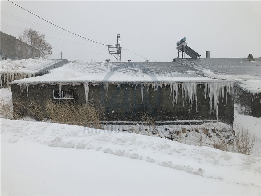Doğu Anadolu'da kar yağışı hayatı olumsuz etkiliyor