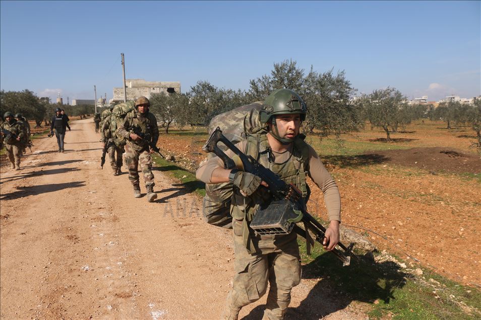 Turkish Armed Forces' fortification and transition activities in Idlib