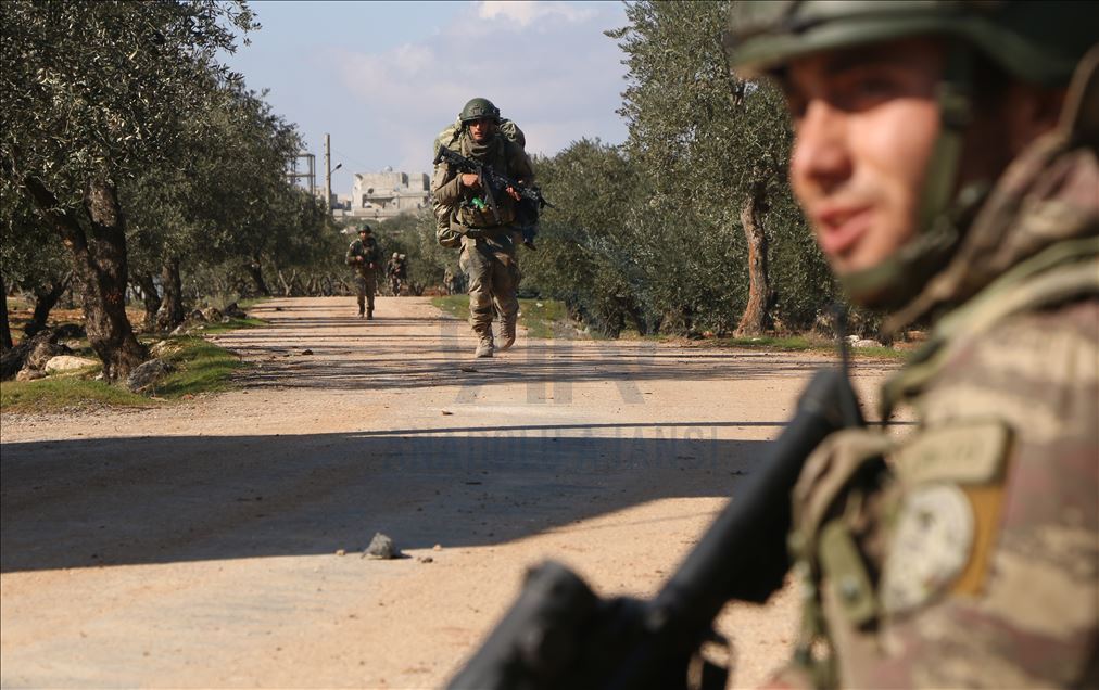 Turkish Armed Forces' fortification and transition activities in Idlib