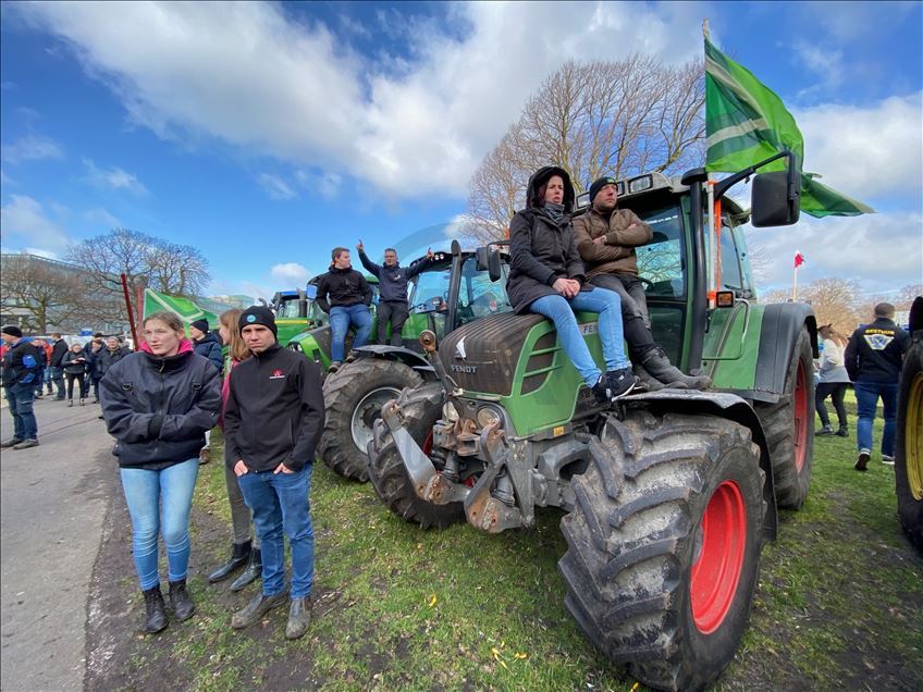 Farmers' protest in the Netherlands
