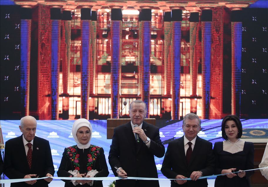 Erdoğan bën hapjen e Bibliotekës Kombëtare në Presidencën e Turqisë