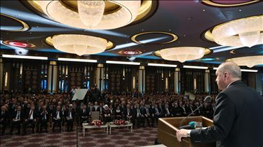 سخنرانی اردوغان در مراسم افتتاحیه کتابخانه ریاستجمهوری ترکیه