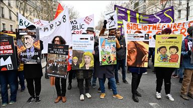 Fransa'da emeklilik reformu protestosu