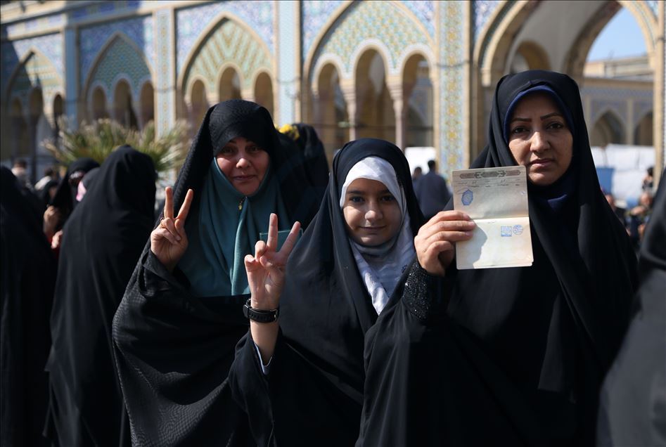 التصويت في الانتخابات البرلمانية في إيران