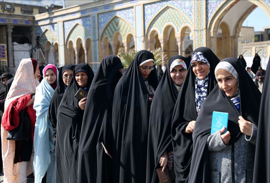 التصويت في الانتخابات البرلمانية في إيران