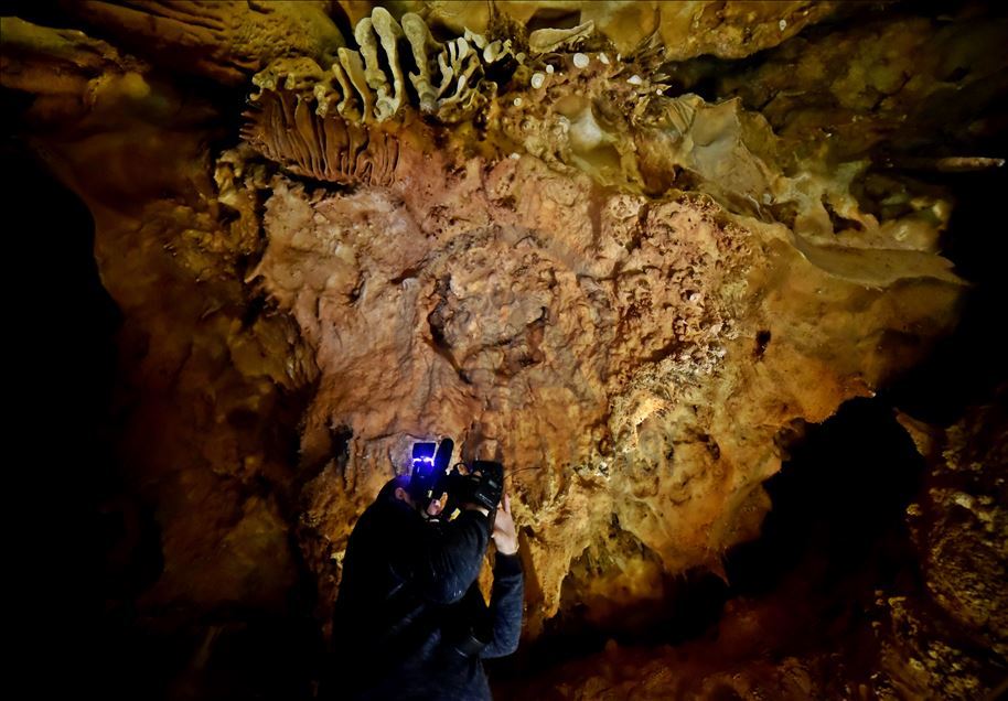 Taskuyu Cave in Mersin, Turkey