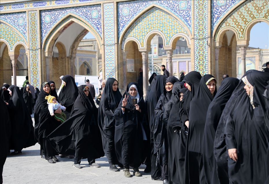 التصويت في الانتخابات البرلمانية في إيران