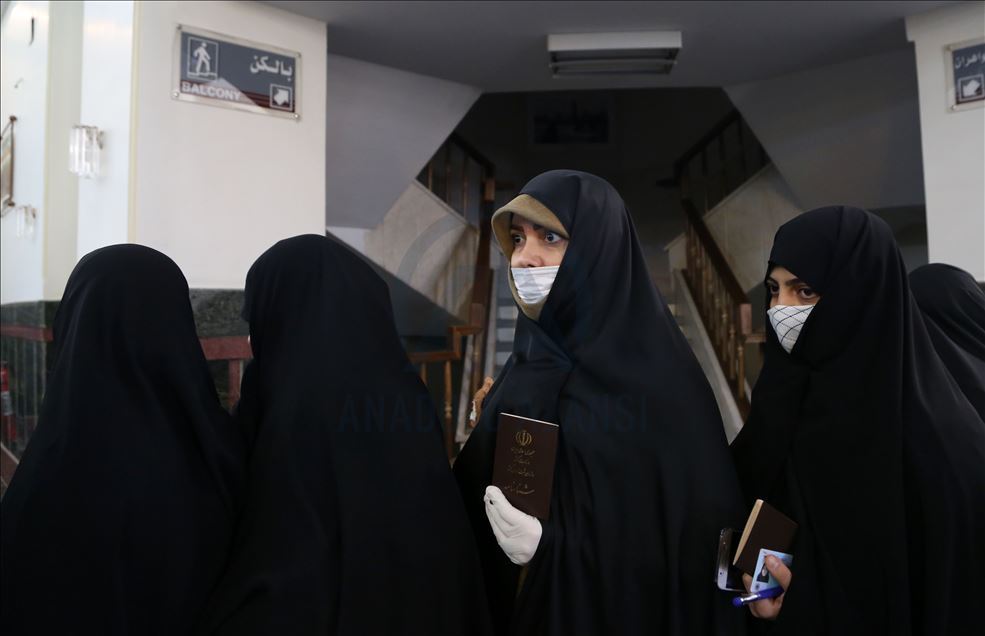 التصويت في الانتخابات البرلمانية في إيران