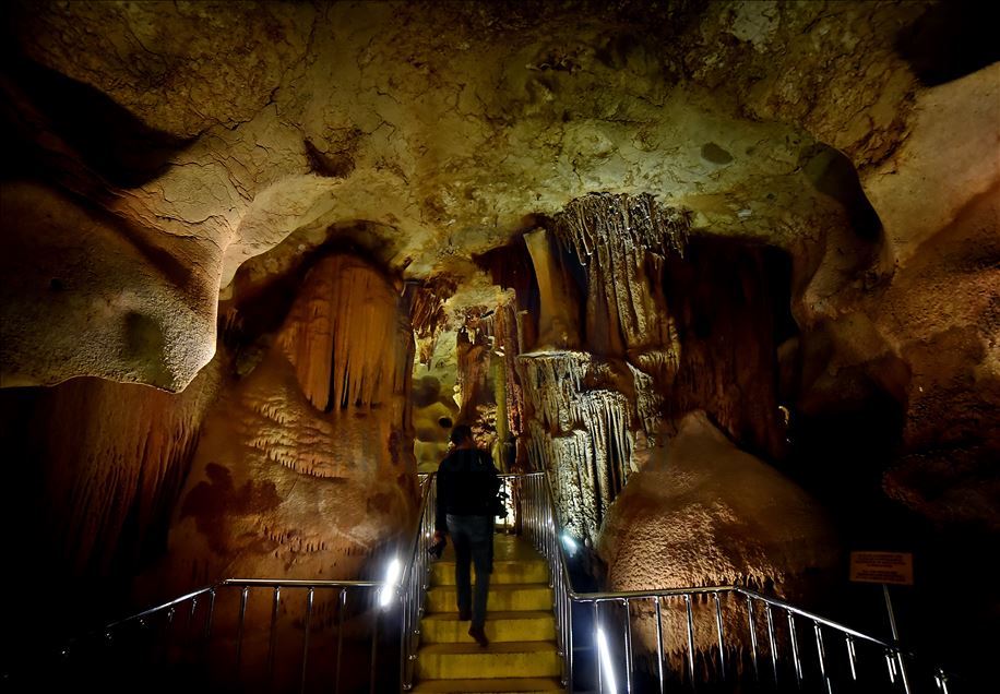 Taskuyu Cave in Mersin, Turkey