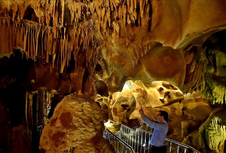 Taskuyu Cave in Mersin, Turkey
