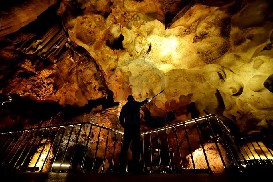 Taskuyu Cave in Mersin, Turkey
