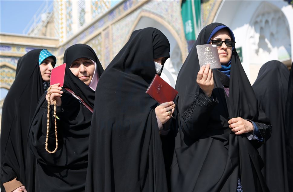 التصويت في الانتخابات البرلمانية في إيران