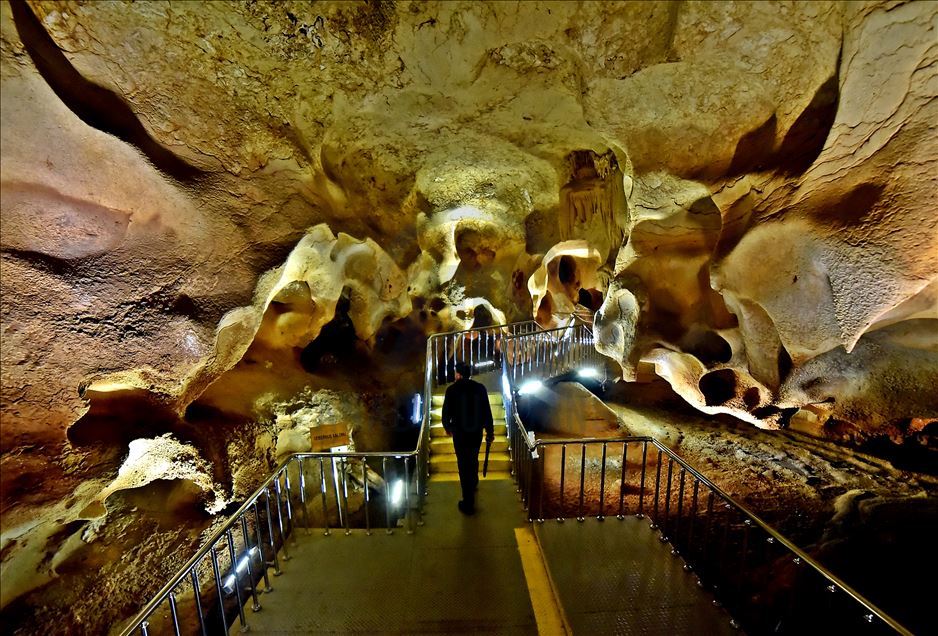 Taskuyu Cave in Mersin, Turkey