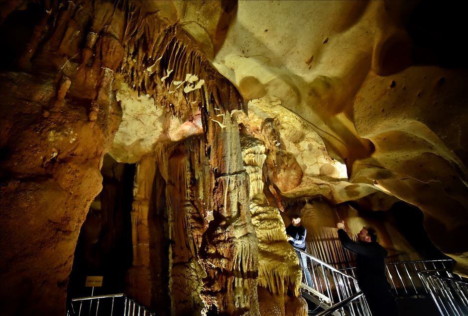 Taskuyu Cave in Mersin, Turkey