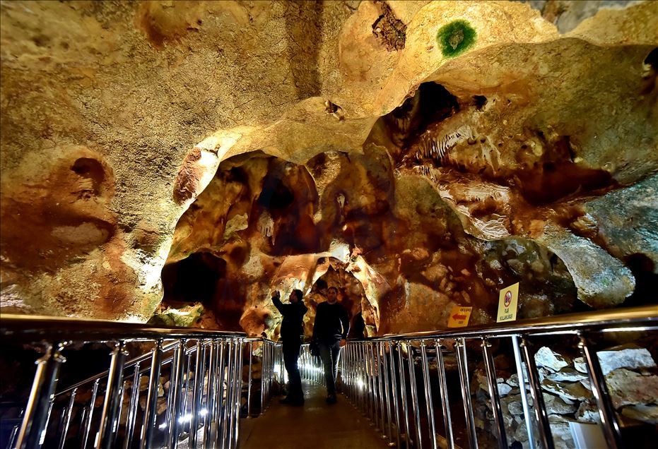 Taskuyu Cave in Mersin, Turkey