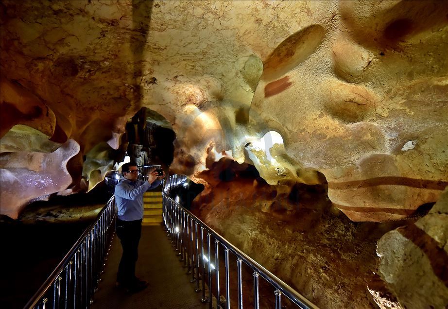 Taskuyu Cave in Mersin, Turkey