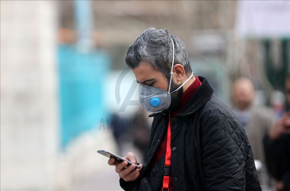 Tahran'da koronavirüs önlemi