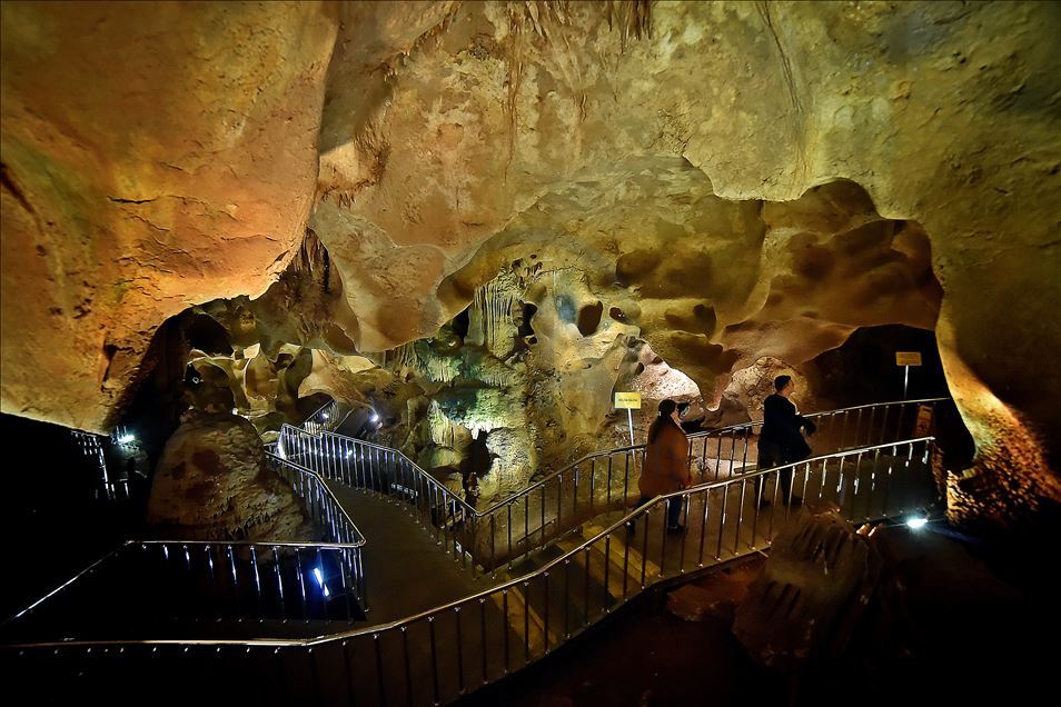 Taskuyu Cave in Mersin, Turkey