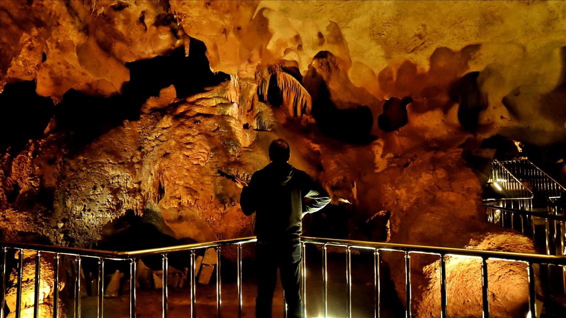 Taskuyu Cave in Mersin, Turkey
