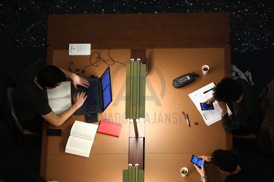 Turkey's largest library welcomes all users