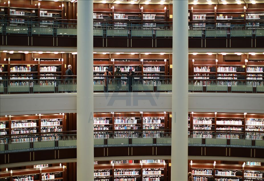 Turkey's largest library welcomes all users