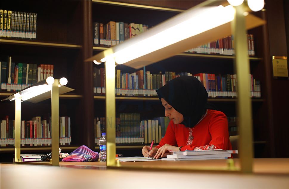 Turkey's largest library welcomes all users