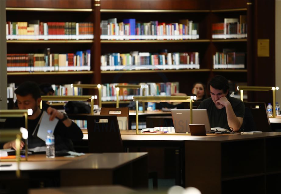 Turkey's largest library welcomes all users