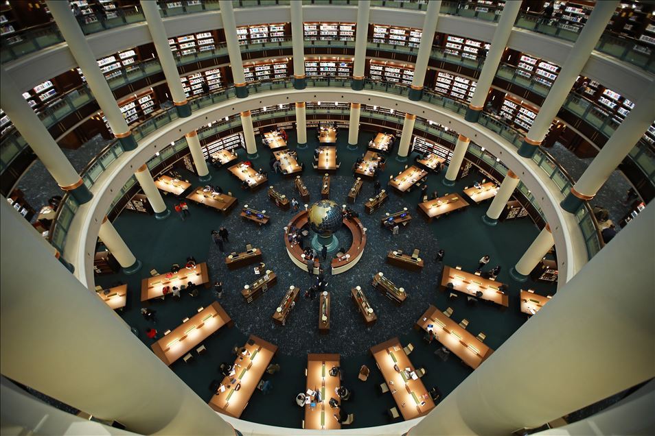 Национальная библиотека в Анкаре - гордость Турции