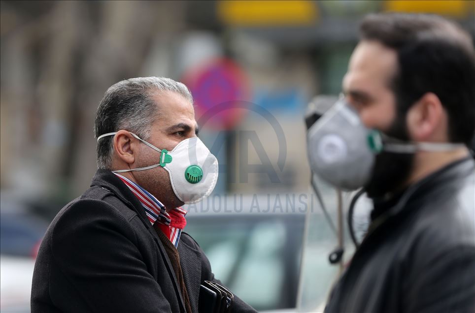 Coronavirus precautions in Iran's Tehran