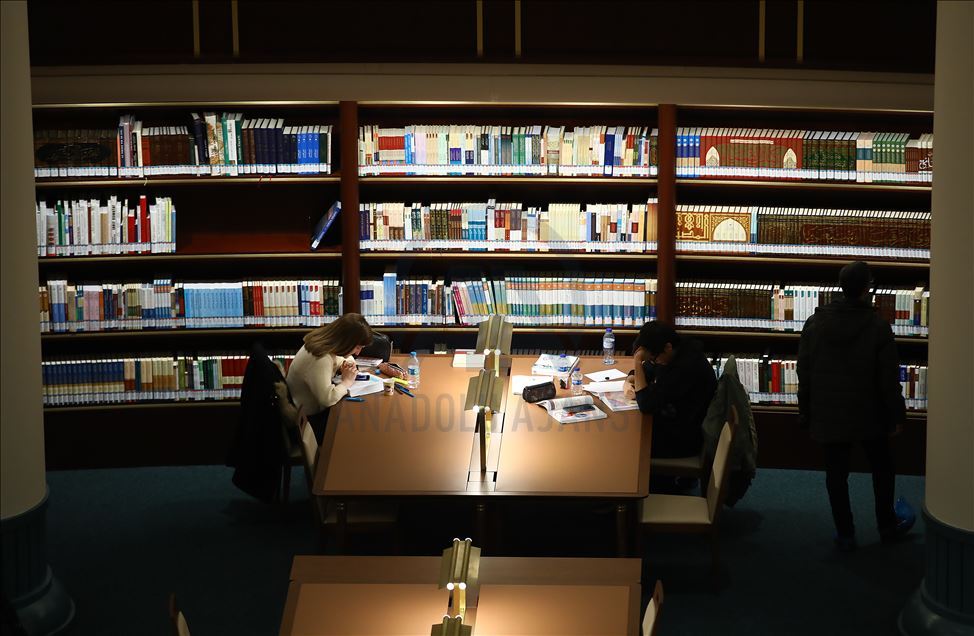 Turkey's largest library welcomes all users