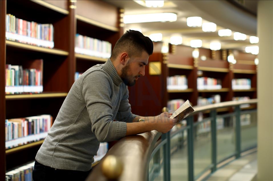 Turkey's largest library welcomes all users