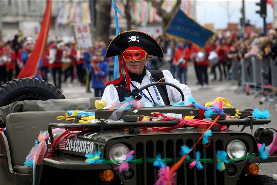 Hırvatistan'da 37. Uluslararası Rijeka Karnavalı düzenlendi
