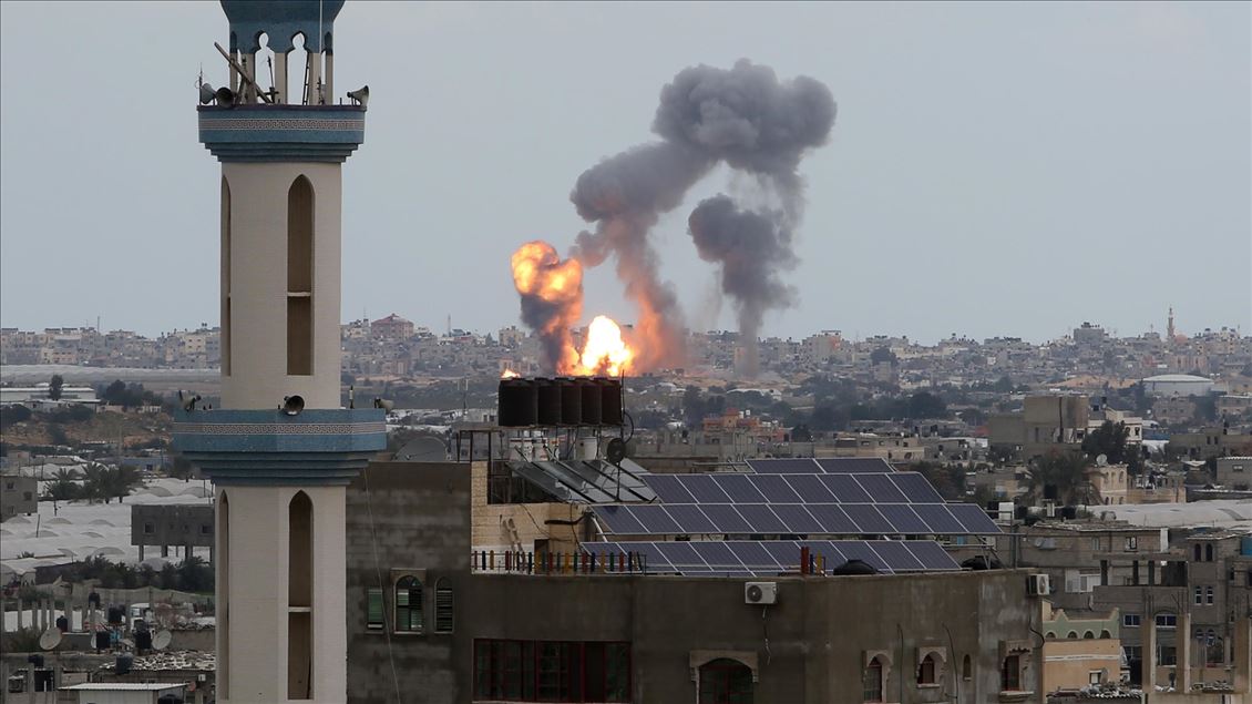 Israeli airstrikes hit Khan Yunis