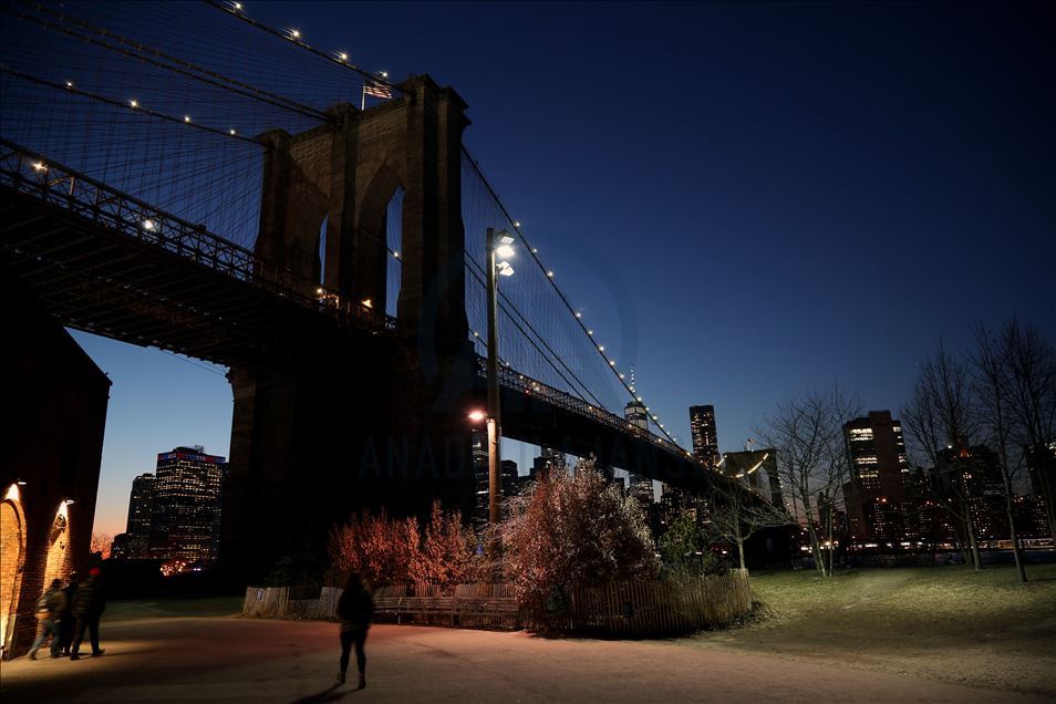 New York'da gün batımı