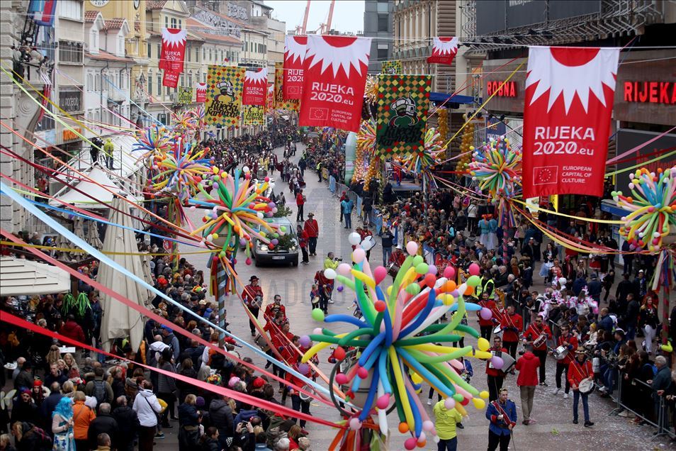 В Хорватии проходит 37-й Риекский карнавал 
