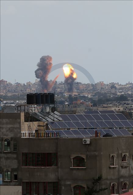 طائرات إسرائيلية تشن غارة جنوبي غزة