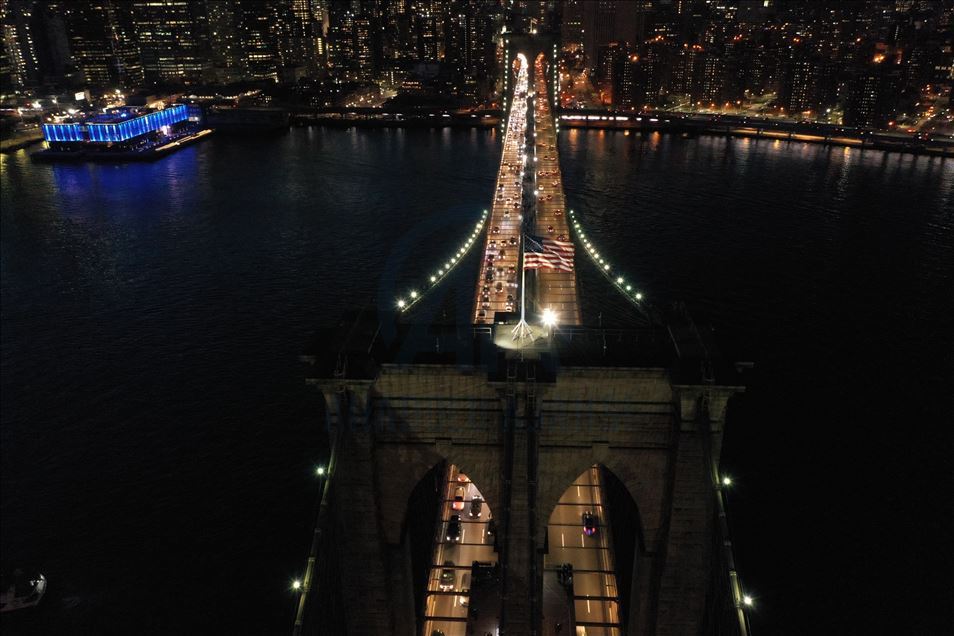 New York'da gün batımı
