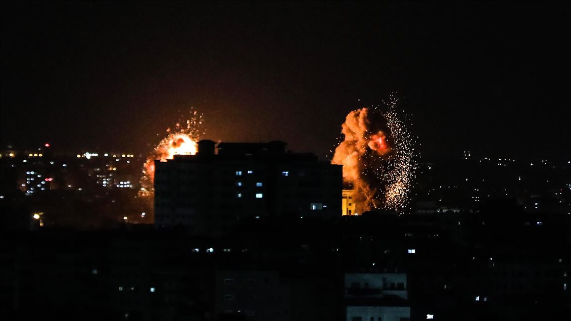 İsrail'den Gazze'ye hava saldırısı
